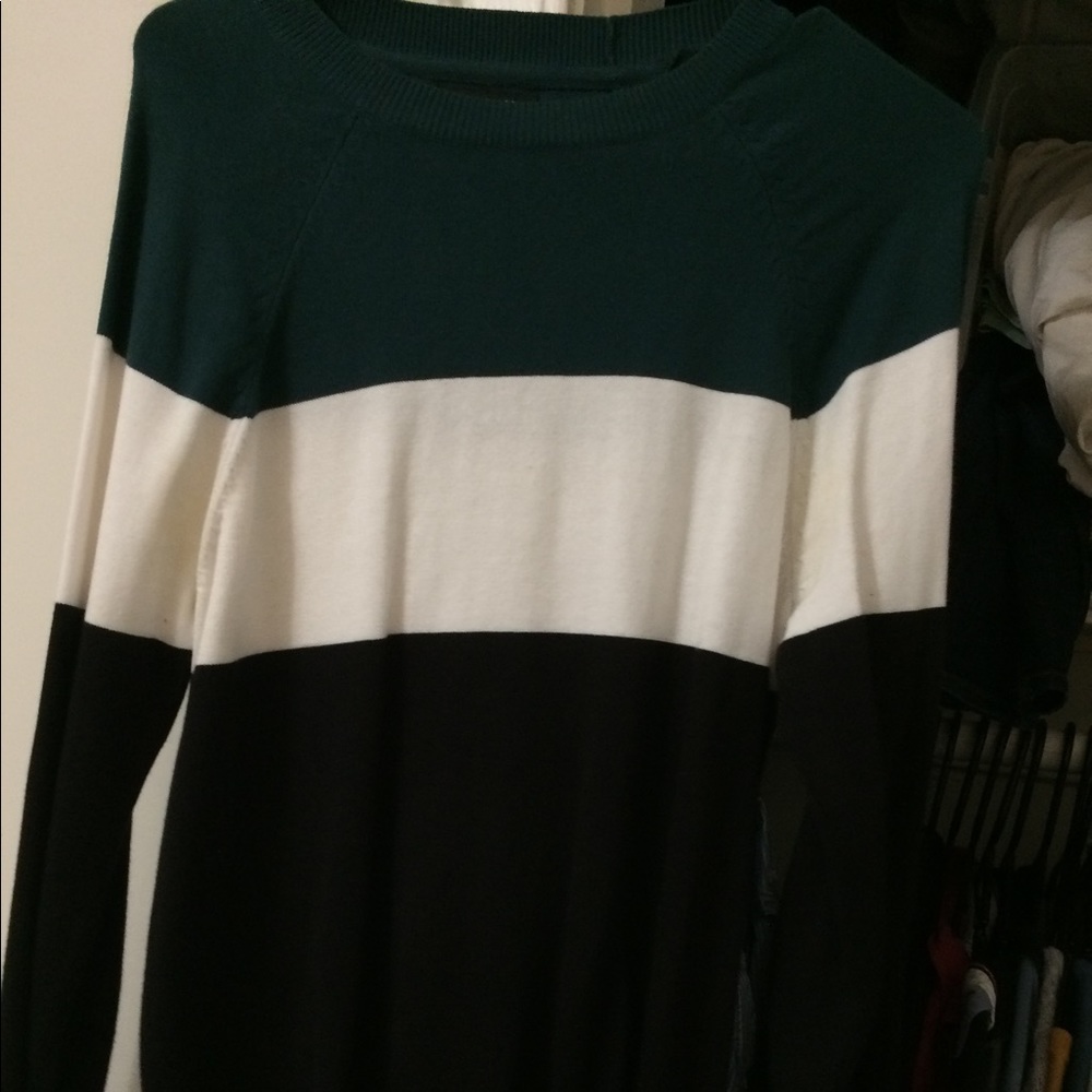 Sweater color block men S